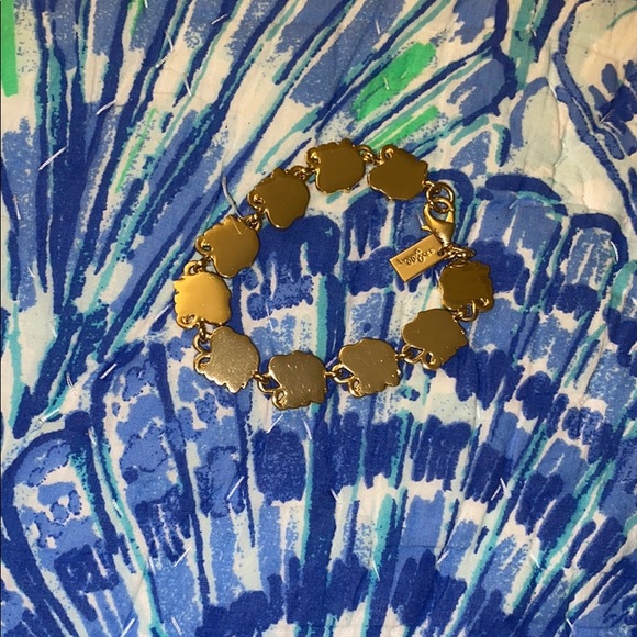 Lilly Pulitzer lucky elephant bracelet NWOT - Picture 2 of 3
